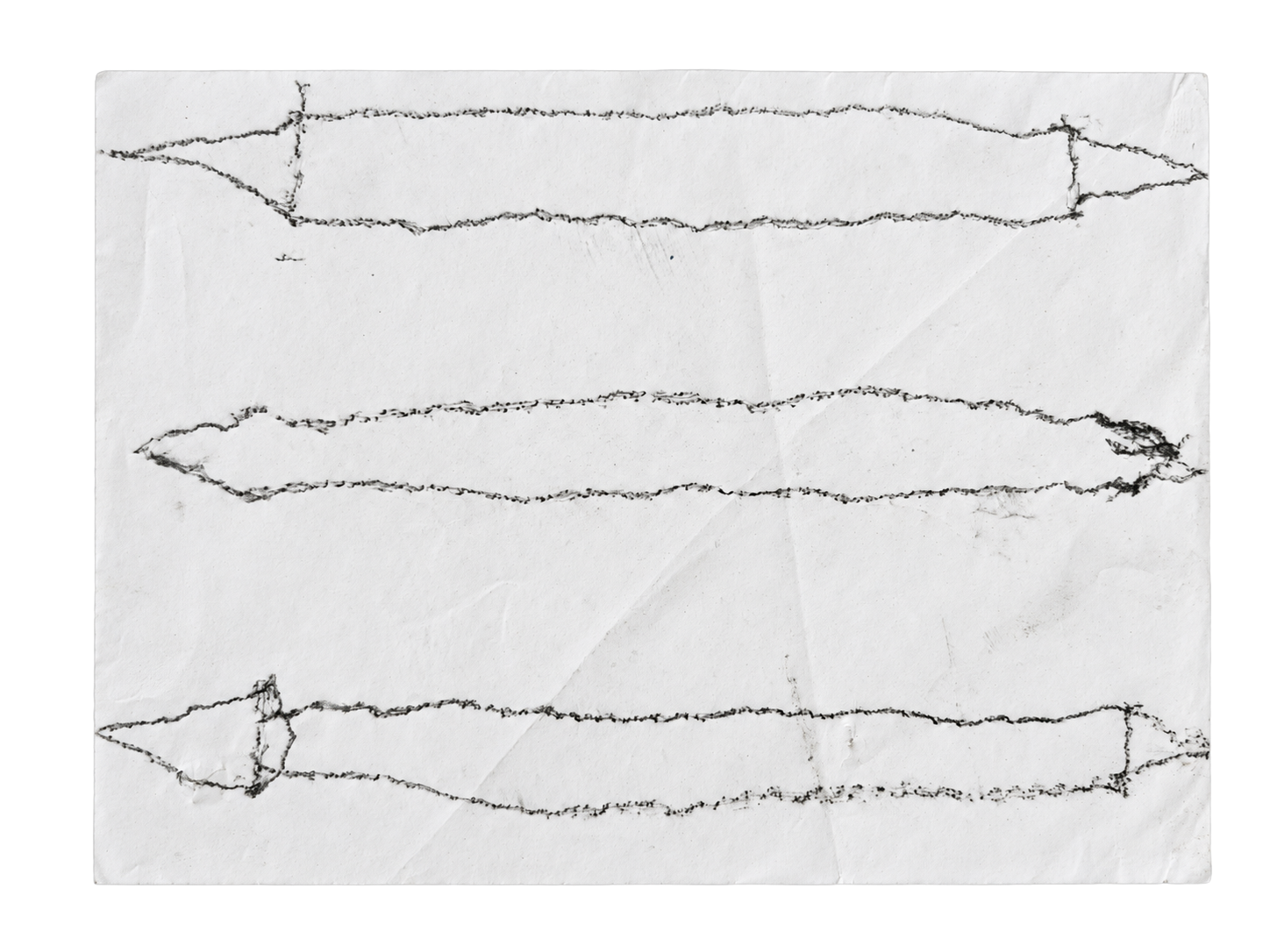 My Pale Dreams of You, Jerusalem 56, 2025, pencil and oil pastel on pattern paper: a dreamed Jerusalem in outlines and names. Marko Havlini